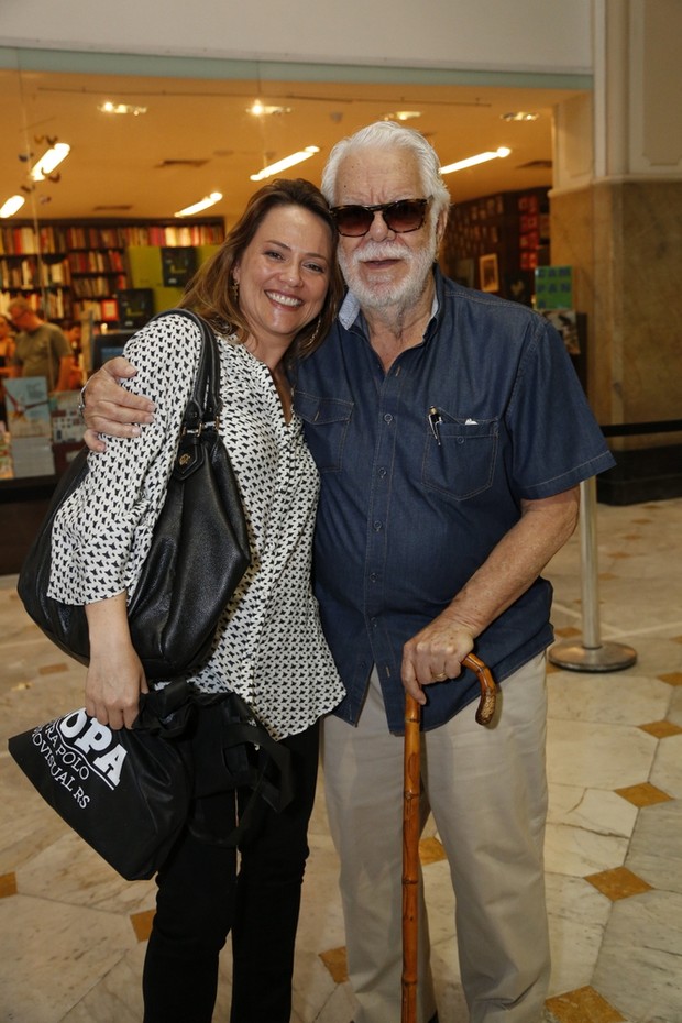 Vivianne Pasmanter e Manoel Carlos (Foto: Felipe Assumpção / AgNews)