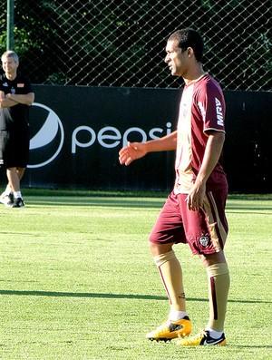 Pierre treino Atlético-MG (Foto: Fernando Martins)
