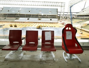 Cadeiras da Arena Pantanal (Foto: Edson Rodrigues/Secopa-MT)