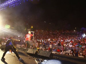 Acústicos e Valvulados foi uma das atrações da festa (Foto: Ricardo Giusti/PMPA)