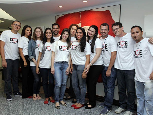 A campanha conta com o envolvimento de todos os funcionários das empresas do Grupo Edson Queiroz (Foto: Davi Maia)