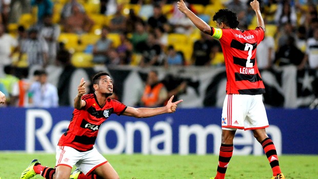 Hernane gol Flamengo jogo Botafogo (Foto: André Durão / Globoesporte.com)