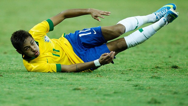 Neymar, Brasil x Chile (Foto: Wagner Meier/Agência Estado)
