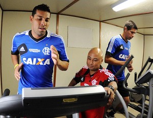 André Santos apresentação Flamengo (Foto: Alexandre Vidal/Fla Imagem)