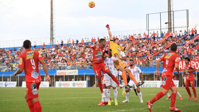 anapolina x rio branco-ac estádio jonas duarte série d 2014 (Foto: Divulgação/Associação Atlética Anapolina)