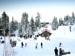 Estação esqui Canadá (Foto: Divulgação/Grouse Mountain)