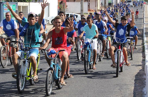 Pedala Teresina reúne ciclistas de toda a cidade 