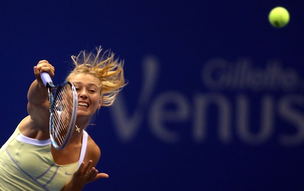 Sharapova tênis São Paulo (Foto: Ernesto Rodrigues / Ag. Estado)