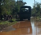 Temporais no 
RS tiram 11,5 mil de suas casas (Peterson Furlan/RBS TV)