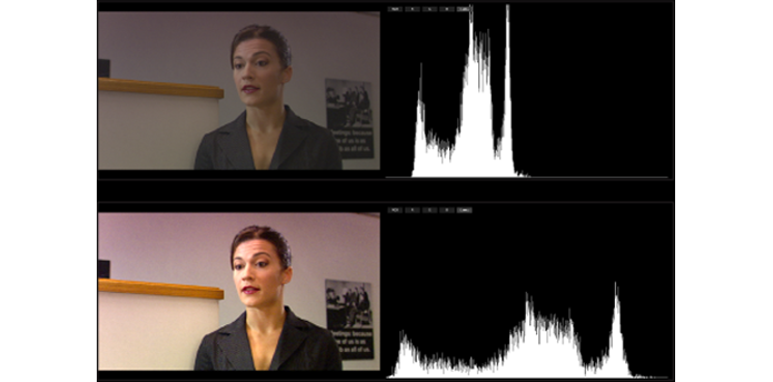 Monitores com má relação de contraste podem apresentar problemas na exibição de imagens com bastante diferenças de luminosidade, como a imagem mostra (Foto: Divulgação/Apple)
