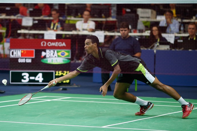 Ygor Coelho, evento-teste, badminton (Foto: Pedro Martins/BWF)