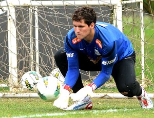 Rafael no treino do Santos (Foto: Ivan Storti / Site Oficial do Santos)
