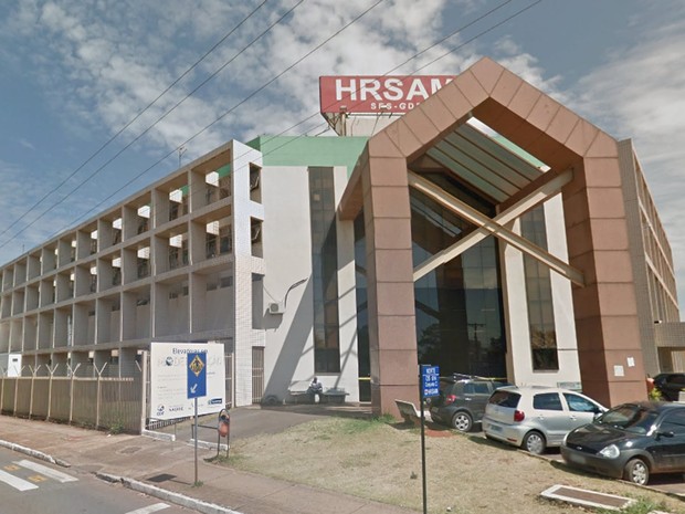Fachada do Hospital Regional de Samambaia (Foto: Google/Reprodução)