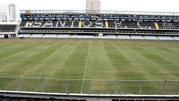 gramado Santos reforma Vila Belmiro (Foto: Divulgação)