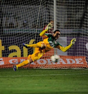 Fernando Prass mantém pés no chão e lembra meta do Verdão no Brasileiro