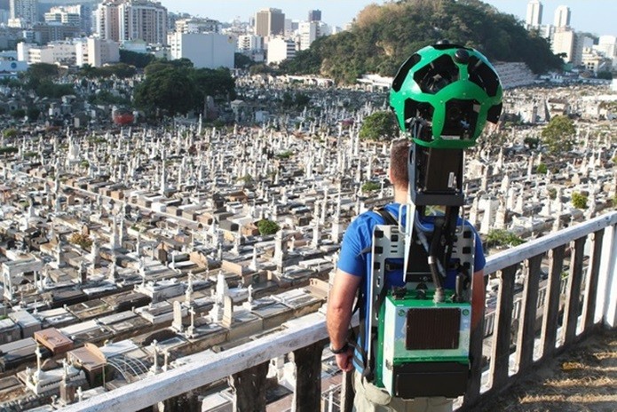 Goole utilizou o Trekker para mapear São João Batista (Foto: Divulgação/Google)