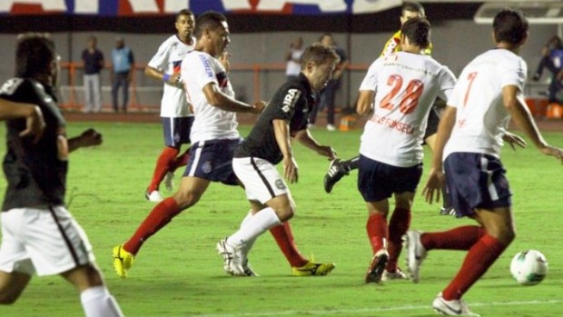 Coritiba empata com o Bahia (Foto: Divulgação/Site oficial do Coritiba)