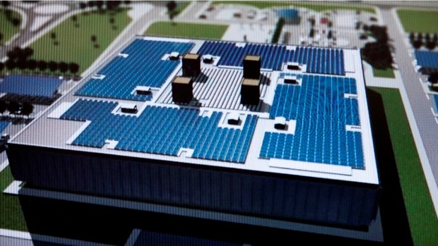 Eletrosul assina contrato para a 1ª usina solar em prédio público do Brasil (Foto: Divulgação/Eletrosul)