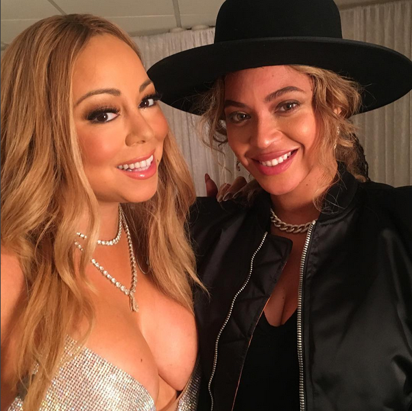 Mariah Carey e Beyoncé (Foto: Reprodução/Instagram)