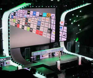 Nos EUA, usuário pode ver TV pelo Xbox 360 (Foto: Gustavo Petró/G1)