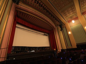 Salão do cinema com referências em art-déco. (Foto: Divulgação/Secult/Felipe Abud)