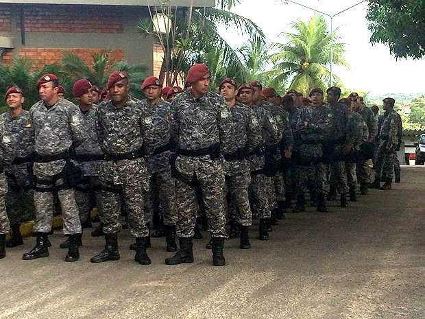 Reforço da Força Nacional visa permitir mobilidade de equipes da PM-MA  (Foto: Regina Souza/TV Mirante)
