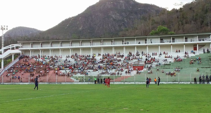 Final da Copa Espírito Santo tevfe um público pequeno (Foto: Richard Pinheiro) Final da Copa Espírito Santo tevfe um público pequeno (Foto: Richard Pinheiro)