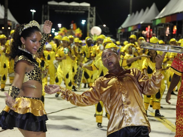 Com um tema que busca a alegria, Flor do Samba tenta 11º título no carnaval de São Luís (Foto: Biaman Prado/O Estado)