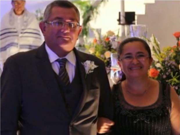 Casal morto depois de festa de casamento em Campina Grande (Foto: Reprodução / TV Paraíba)