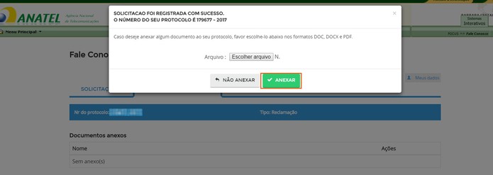 Anexe documentos para ajudar na apuração da reclamação (Foto: Reprodução/Barbara Mannara) (Foto: Anexe documentos para ajudar na apuração da reclamação (Foto: Reprodução/Barbara Mannara)) Anexe documentos para ajudar na apuração da reclamação (Foto: Reprodução/Barbara Mannara) (Foto: Anexe documentos para ajudar na apuração da reclamação (Foto: Reprodução/Barbara Mannara))