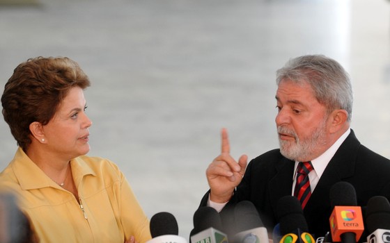A presidente Dilma e Lula, que volta ao governo para assumir a Casa Civil (Foto: Wilson Dias/ABr)