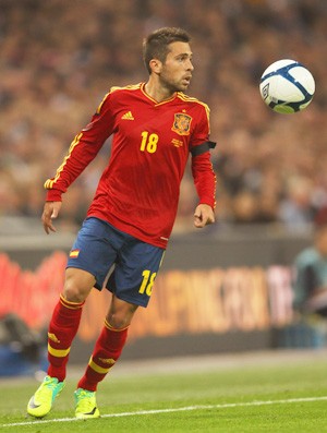 Jordi Alba da Espanha (Foto: alex Livesey / Agência Getty Images)