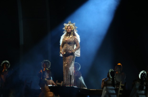 BeyoncÃ© no Grammy (Foto: AFP / AgÃªncia)