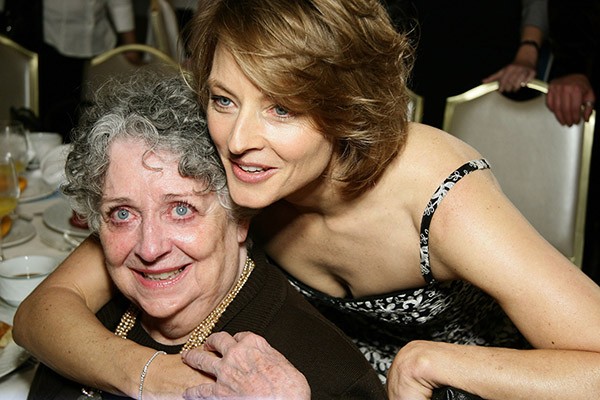 Jodie Foster e Evelyn Foster (Foto: Getty Images)