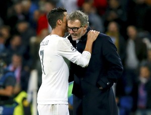 Cristiano Ronaldo Laurent Blanc Real Madrid PSG (Foto: EFE)