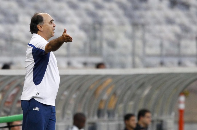 Marcelo Oliveira comandou o Cruzeiro na vitória sobre o Botafogo no Mineirão (Foto: Gualter Naves/Light Press)