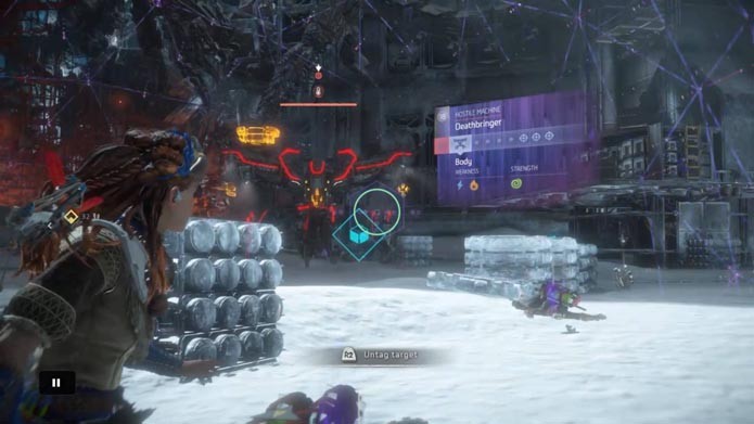 Encontre as fraquezas do inimigo de Horizon: Zero Dawn (Foto: Reprodução/Murilo Molina)