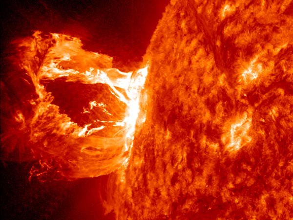 Ondas de plasma quase atingiram o nosso planeta em 2012 (Foto: Divulgação)