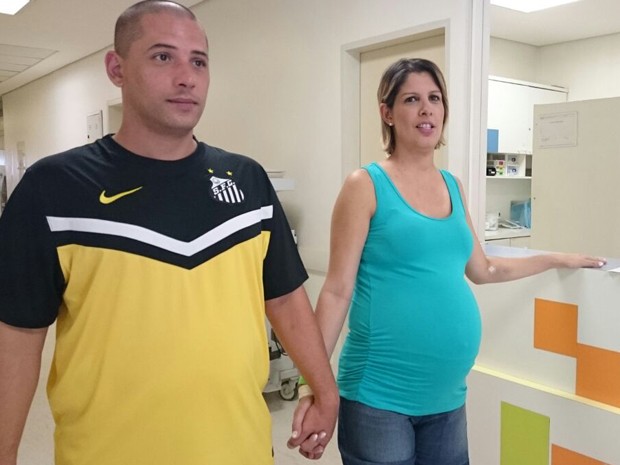 Grávida de quíntuplos em hospital de São Paulo (Foto: Divulgação) Grávida de quíntuplos em hospital de São Paulo (Foto: Divulgação)