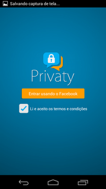 Use Privaty para enviar mensagens cifradas pelo chat do Facebook Privaty