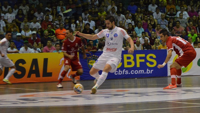 Blumenau x Sorocaba - Liga Futsal 2014 (Foto: Divulgação/ Blumenau Futsal)