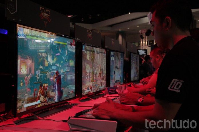 Street Fighter 5 (Foto: Tais Carvalho/TechTudo) Street Fighter 5 (Foto: Tais Carvalho/TechTudo)