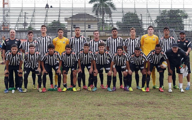 Santos sub-20 (Foto: Pedro Ernesto Guerra Azevedo / Santos FC)