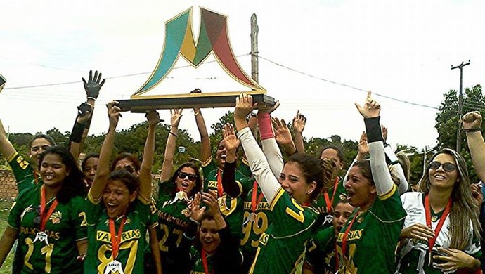 Valkyrias são campeãs da 3ª Taça Manaós de Flag Football, em Roraima (Foto: Reprodução/Facebook)