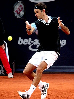 Federer tênis contra Florian Mayer (Foto: AP)