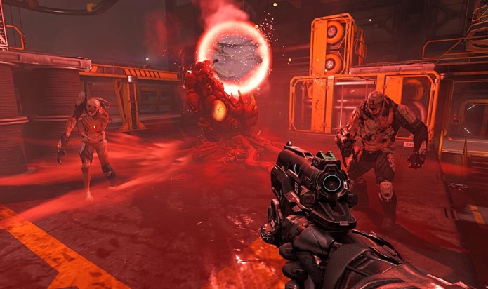 História de Doom deve envolver portal para outra dimensão (Foto: Divulgação/id Software)