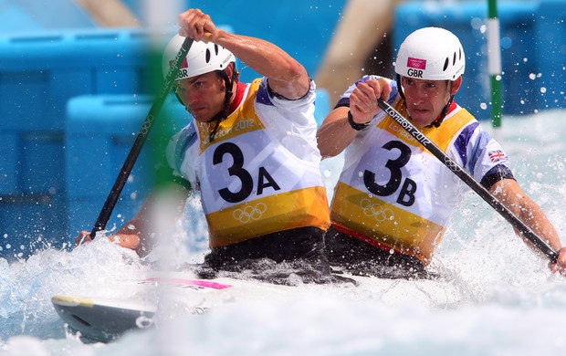 Tim Baillie Etienne Stott canoagem londres (Foto: Getty Images)