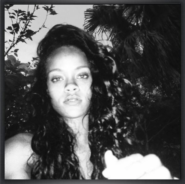 Rihanna posta foto no Brasil (Foto: Instagram/Reprodução)