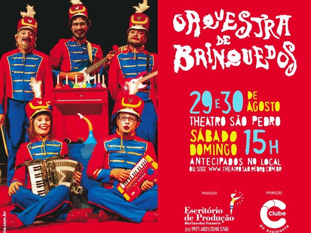 Orquestra de Brinquedos (Foto: Divulga&ccedil;&atilde;o)