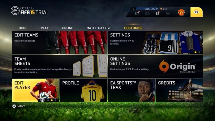 Fifa 15: aprenda a editar os jogadores do game (Foto: Reprodução/Murilo Molina)